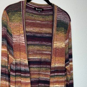 Sedona colors in a Long Cardigan